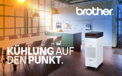 Der Sommer ist da – der Brother PureDrive PD-7105 Spot Cooler auch!