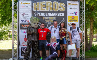 Gemeinsam stark gegen Kinderdemenz: Unser Team beim HEROS Spendenmarsch